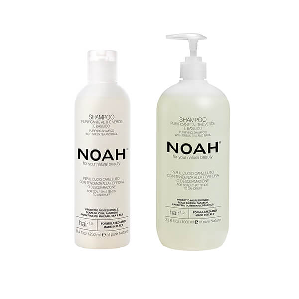 1.5 Rensende Shampoo med Grøn Te & Basilikum