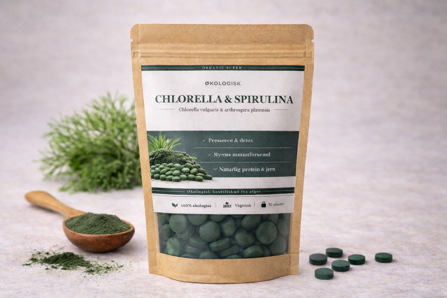 Spirulina & Chlorella – Naturligt boost med verdens mest næringsrige alger