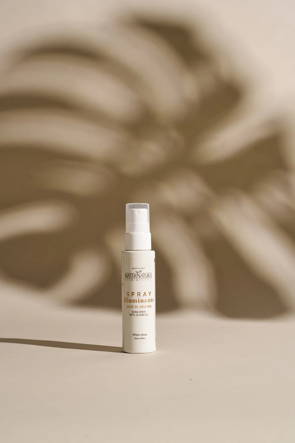 Glaseffekt glansspray med Jojobaolie