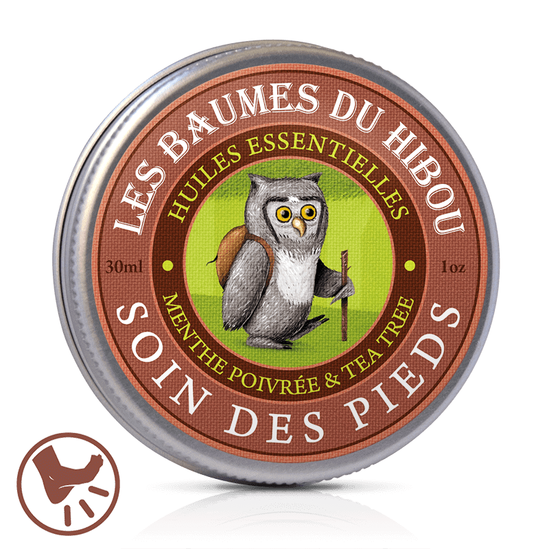 ORGANIC MASSAGE BALM FOOT CARE LES BAUMES DU HIBOU