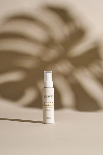 Glaseffekt glansspray med Jojobaolie