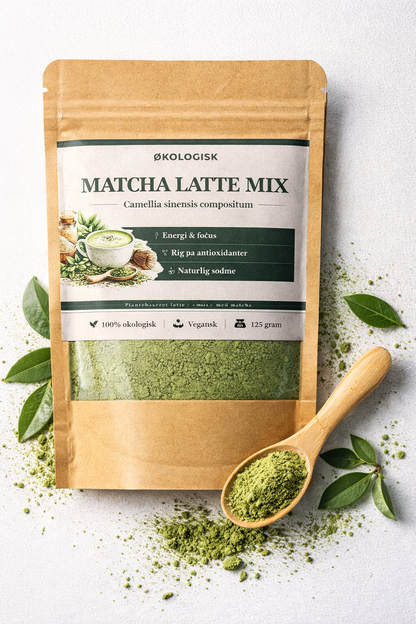 Økologisk Matcha Latte Mix – Ro, fokus og naturlig energi