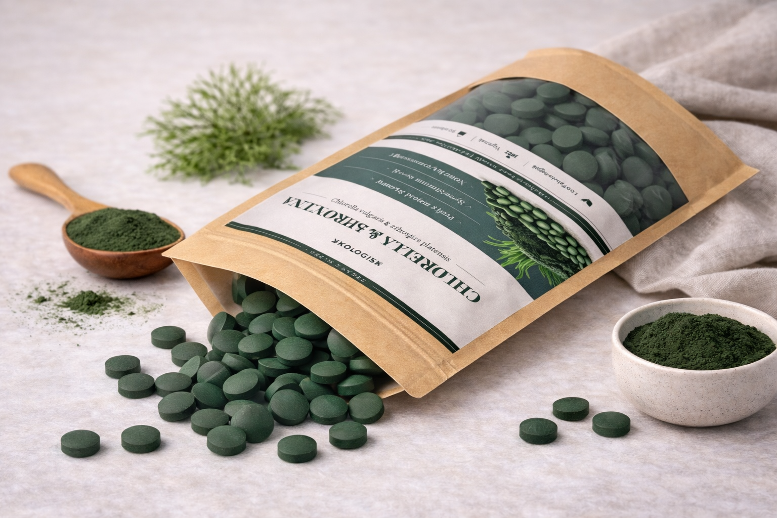 Spirulina &amp; Chlorella – Naturligt boost med verdens mest næringsrige alger